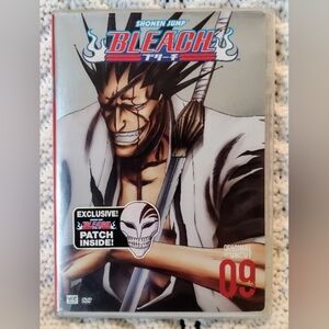 Bleach DVD Volume 9  Episodes 33-36 Original And Uncut Exclusive PATCH Stickers